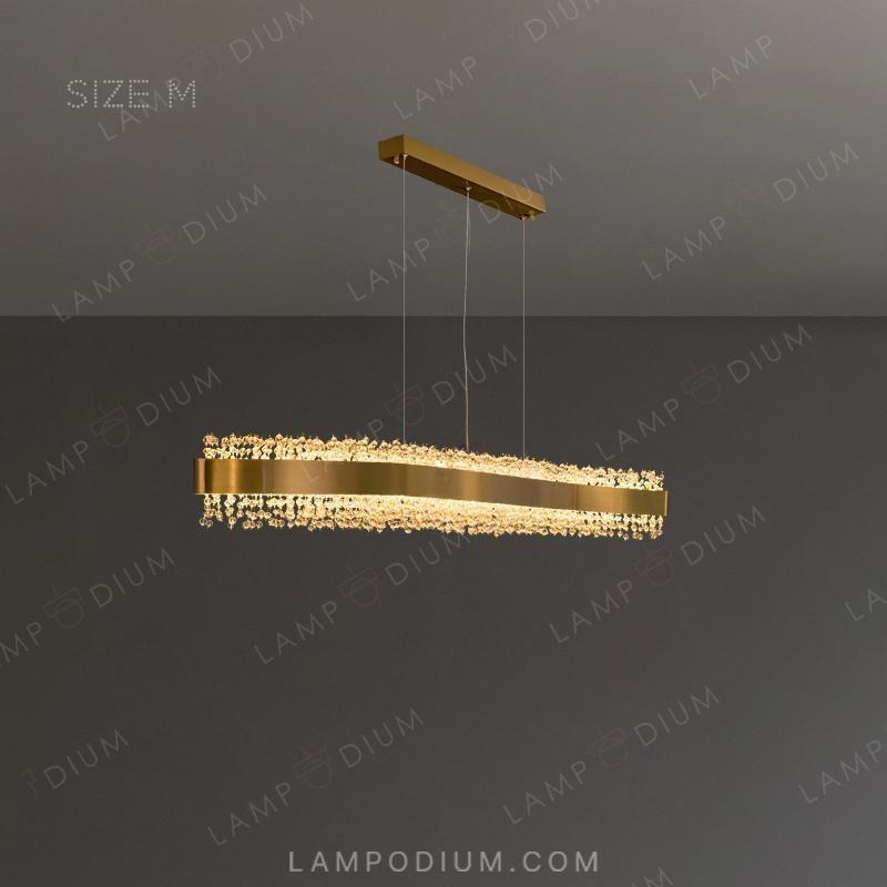 Linear, row luminaire LUSINE