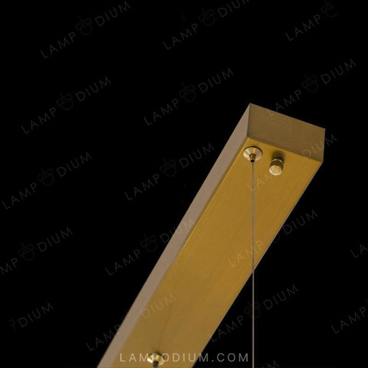 Linear, row luminaire LUSINE