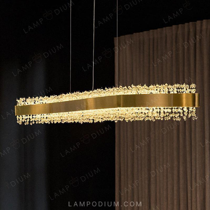 Linear, row luminaire LUSINE