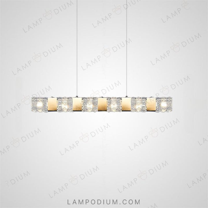 Linear, row luminaire MAGNET LONG