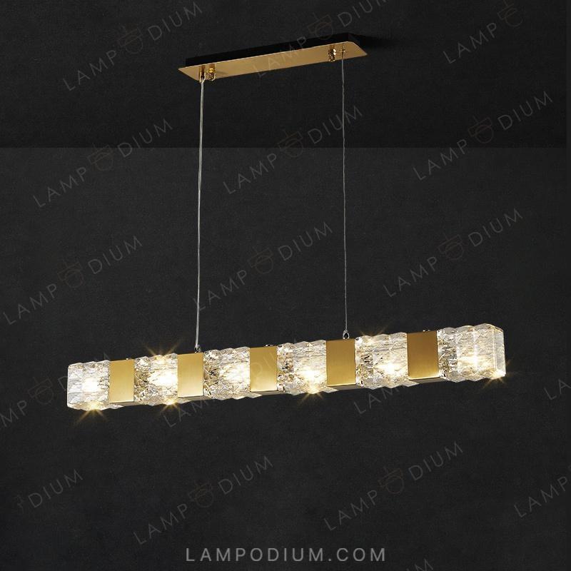 Linear, row luminaire MAGNET LONG