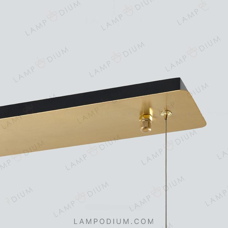 Linear, row luminaire MAGNET LONG