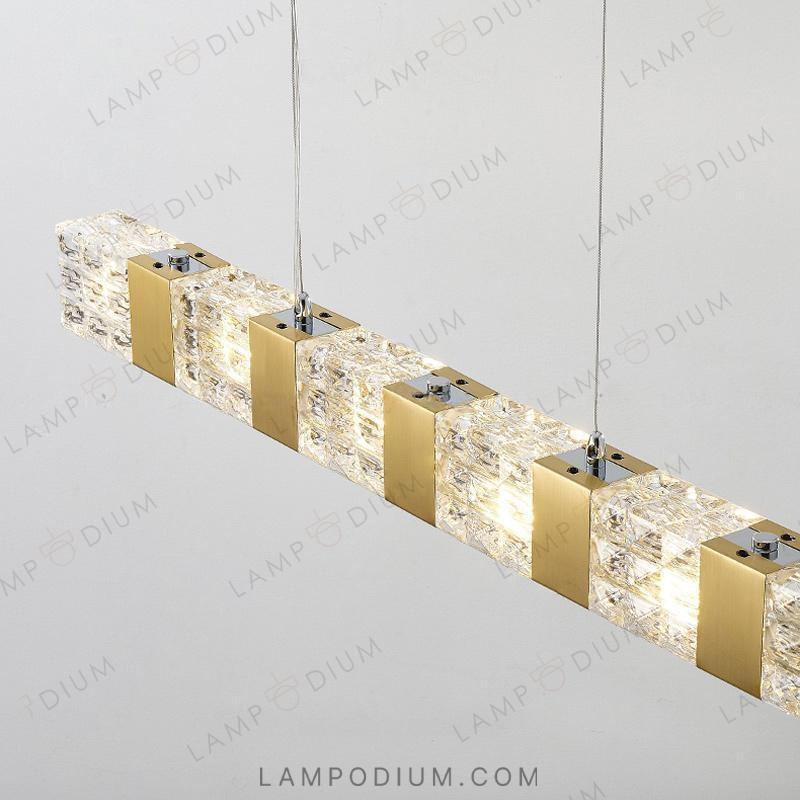 Linear, row luminaire MAGNET LONG