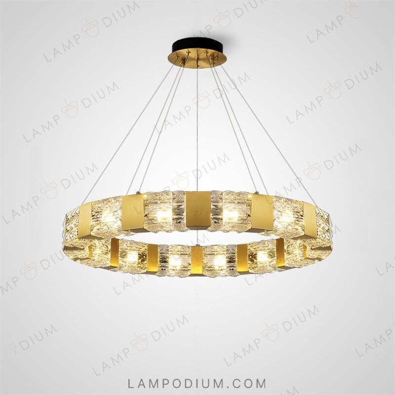 Circular chandeliers and light fixtures MAGNET