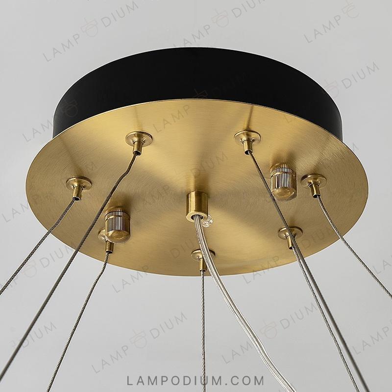 Circular chandeliers and light fixtures MAGNET