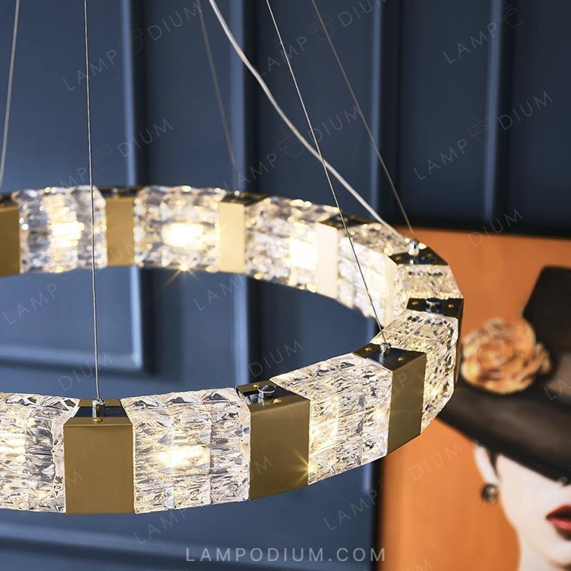 Circular chandeliers and light fixtures MAGNET