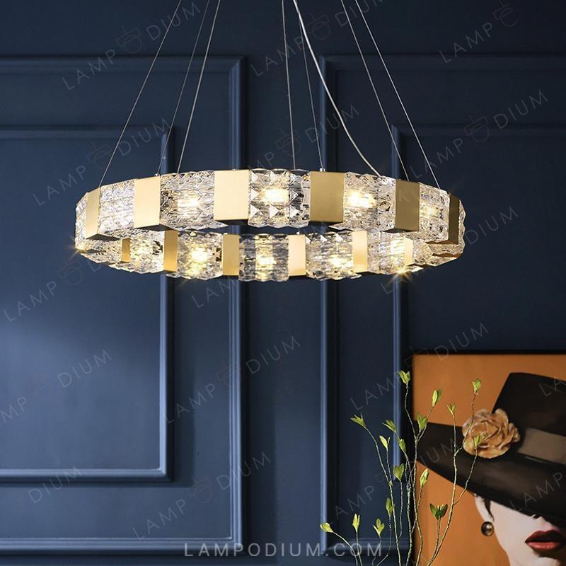 Circular chandeliers and light fixtures MAGNET