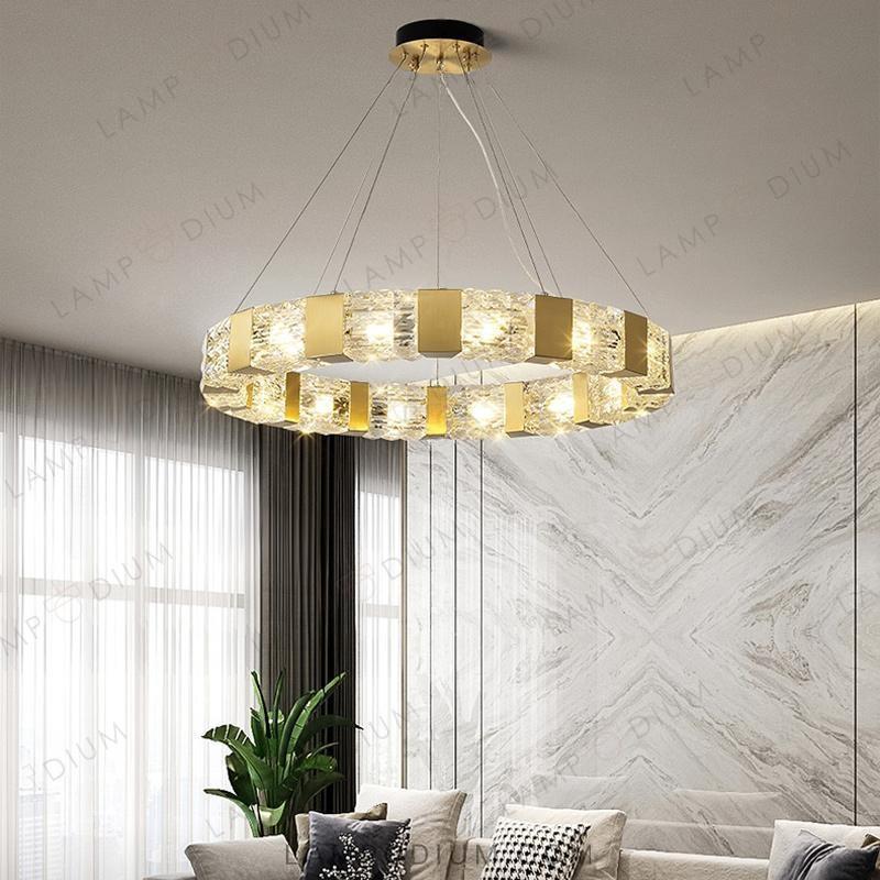 Circular chandeliers and light fixtures MAGNET