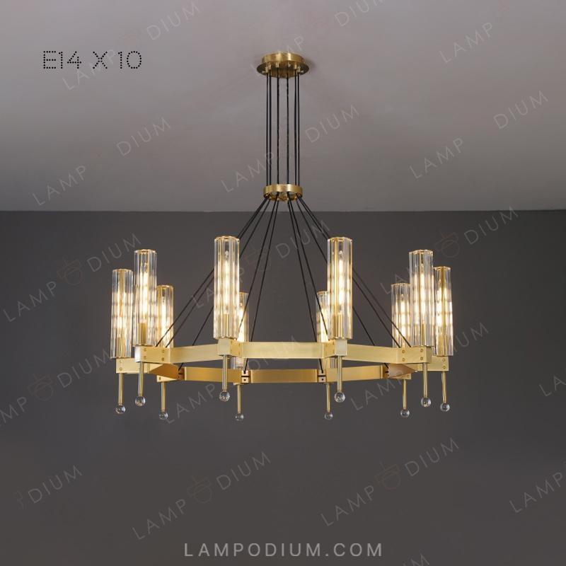 Circular chandeliers and lighting fixtures MAILISS