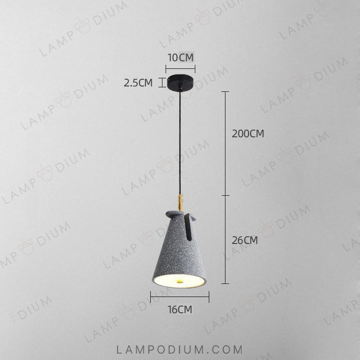 Hanging light fixture MAIT