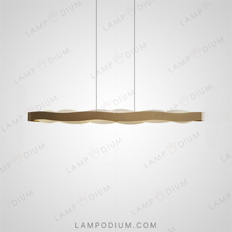 Recessed, linear luminaire MALIKA LONG