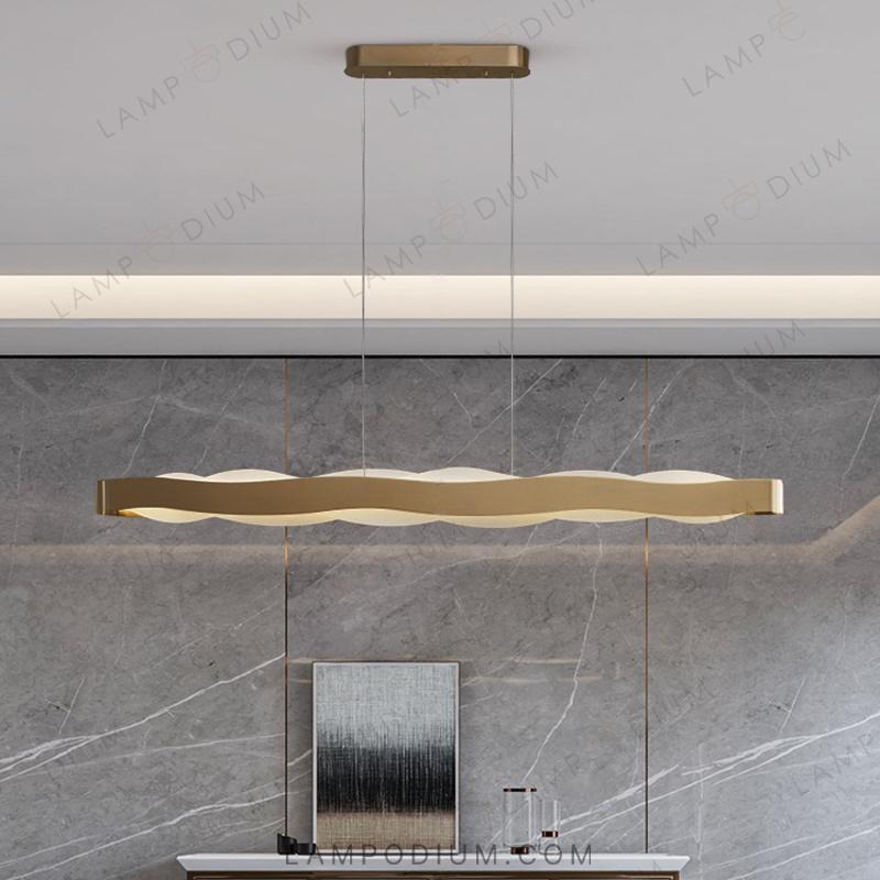 Recessed, linear luminaire MALIKA LONG