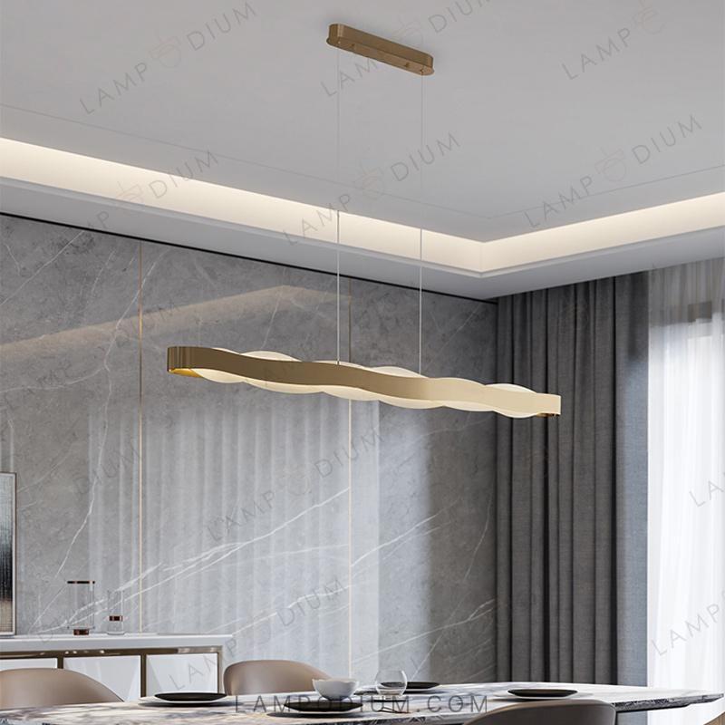 Recessed, linear luminaire MALIKA LONG