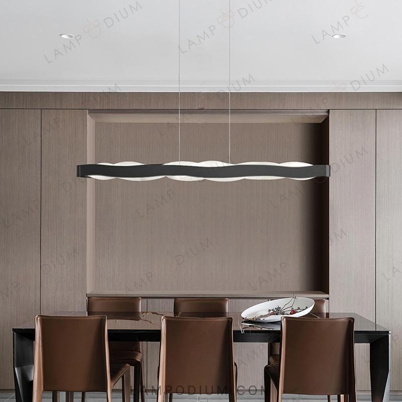 Recessed, linear luminaire MALIKA LONG