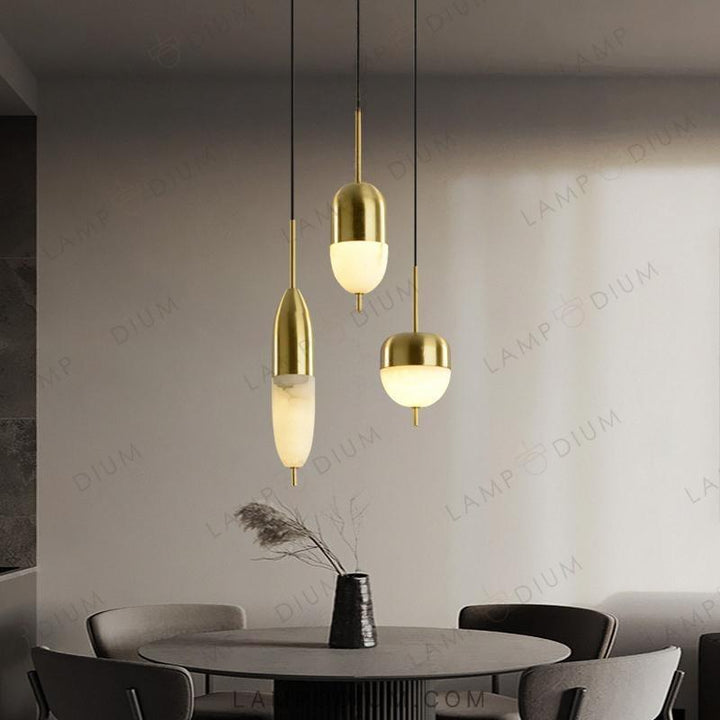 Ready combination of lamps MALLE TRIO