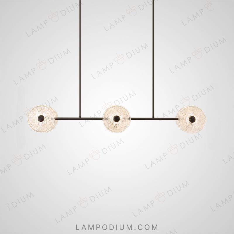 Linear, row luminaire MANS LONG