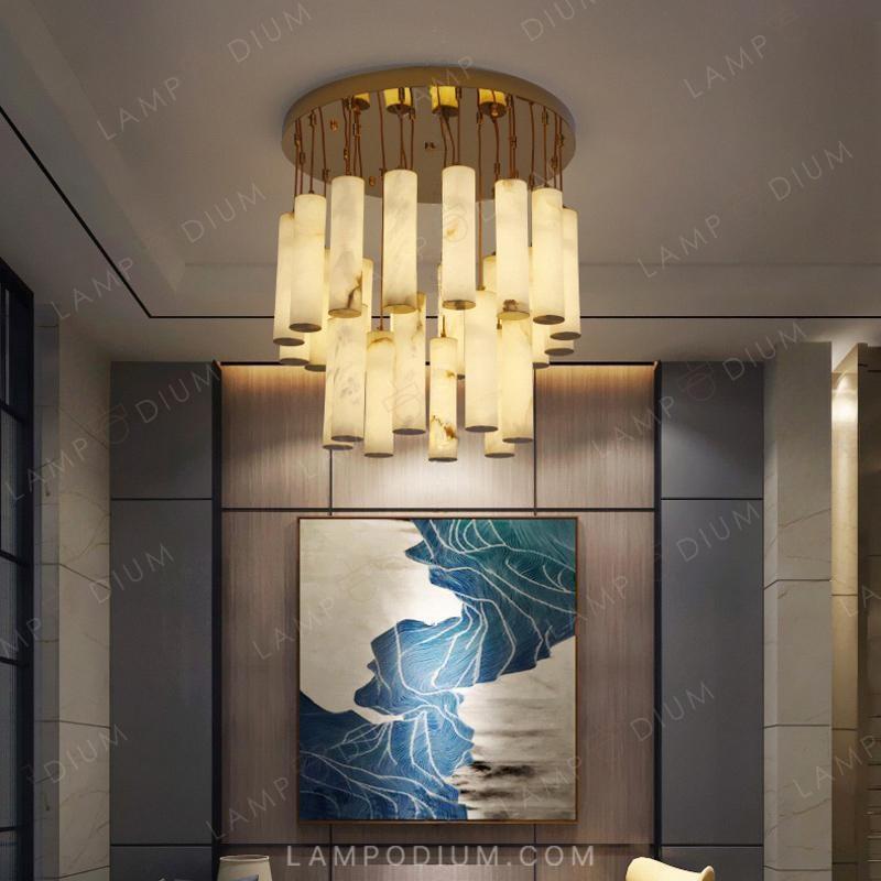 Chandelier MARBLE GOLD