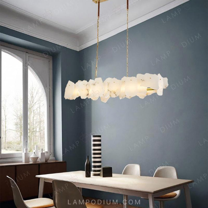 Linear, row luminaire MARBLE R LONG