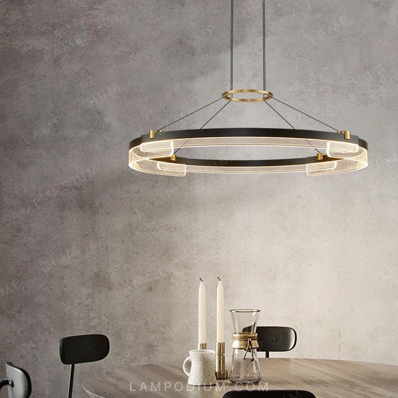 Ring chandeliers and light fixtures MARGA