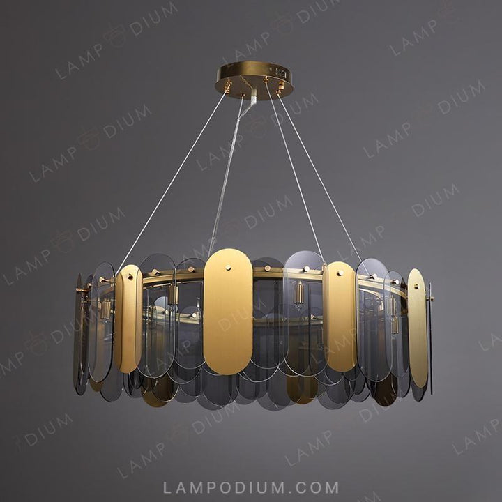 Circular chandeliers and fixtures MARLINA GLOSS