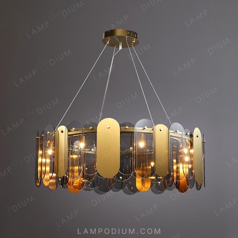 Circular chandeliers and fixtures MARLINA GLOSS