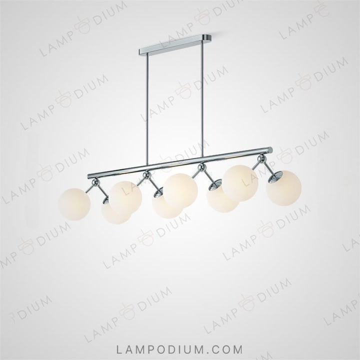 Linear, row luminaire MARTIAL LONG