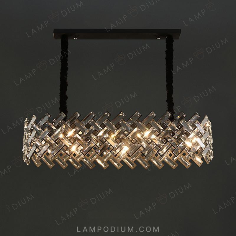 Linear, row luminaire MARTINEZ LONG