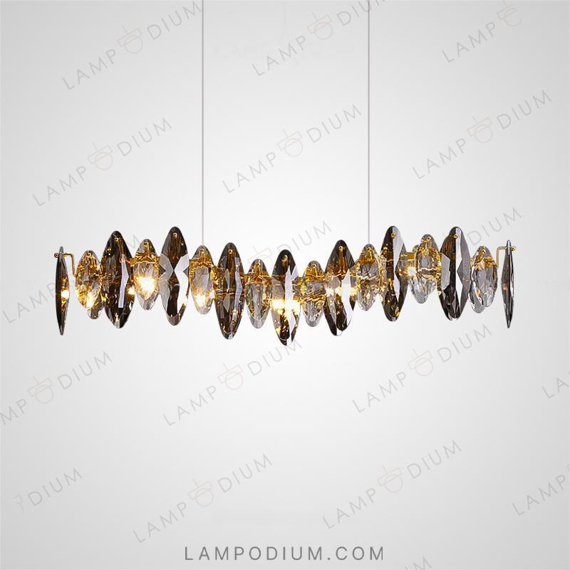 Linear, row luminaire MARZO LONG