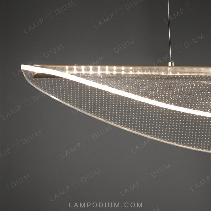 Linear, row luminaire MASSON