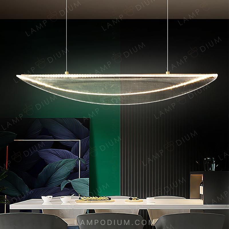 Linear, row luminaire MASSON