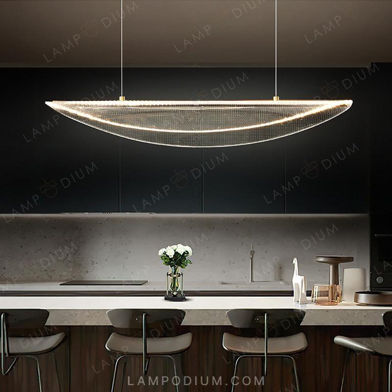 Linear, row luminaire MASSON