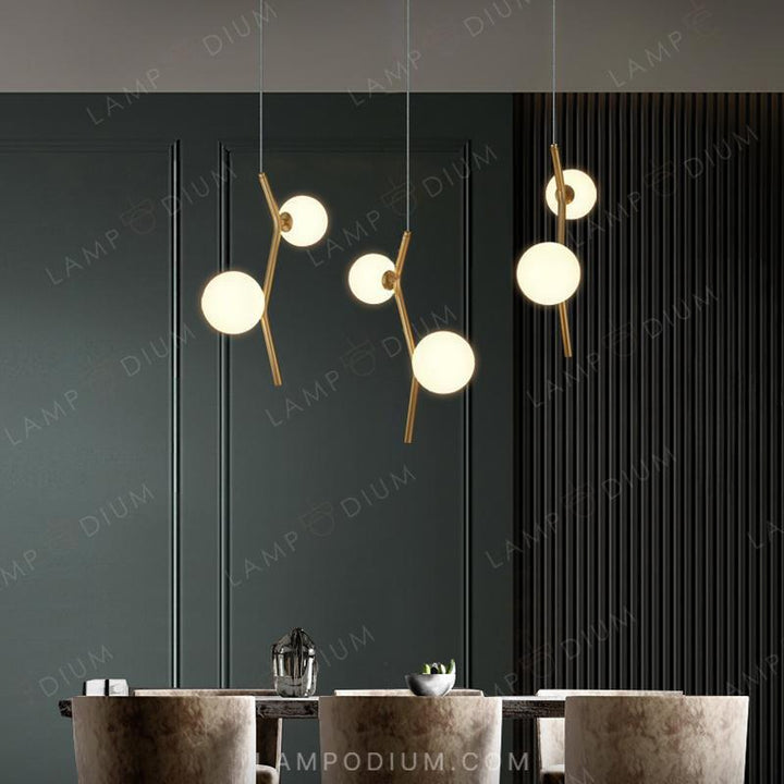 Ready combination of lighting fixtures MATHIA MORE