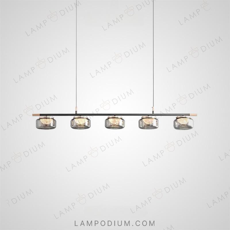 Linear, row luminaire MAYER LONG