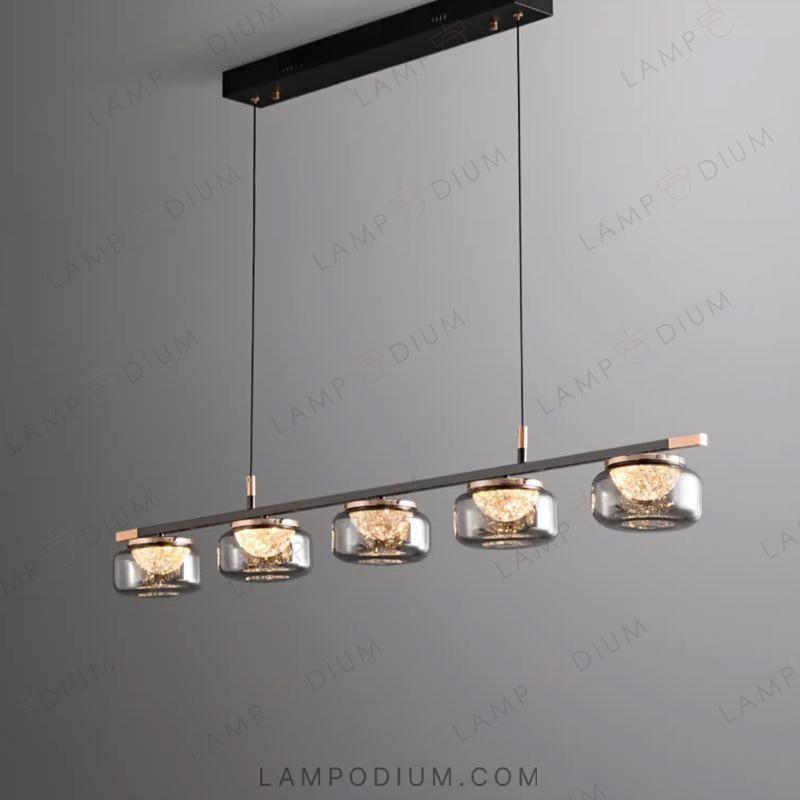 Linear, row luminaire MAYER LONG