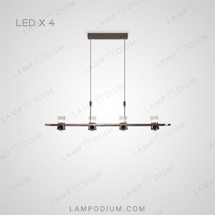 Linear, row luminaire MEDVIN LONG