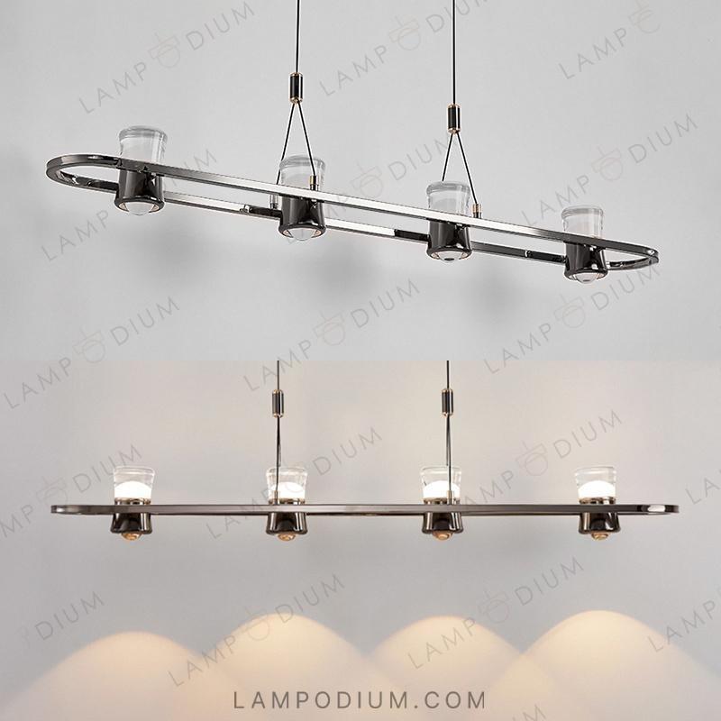 Linear, row luminaire MEDVIN LONG