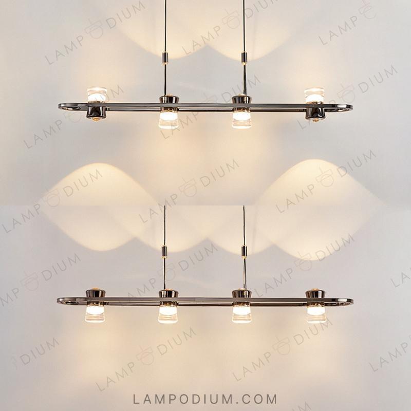 Linear, row luminaire MEDVIN LONG