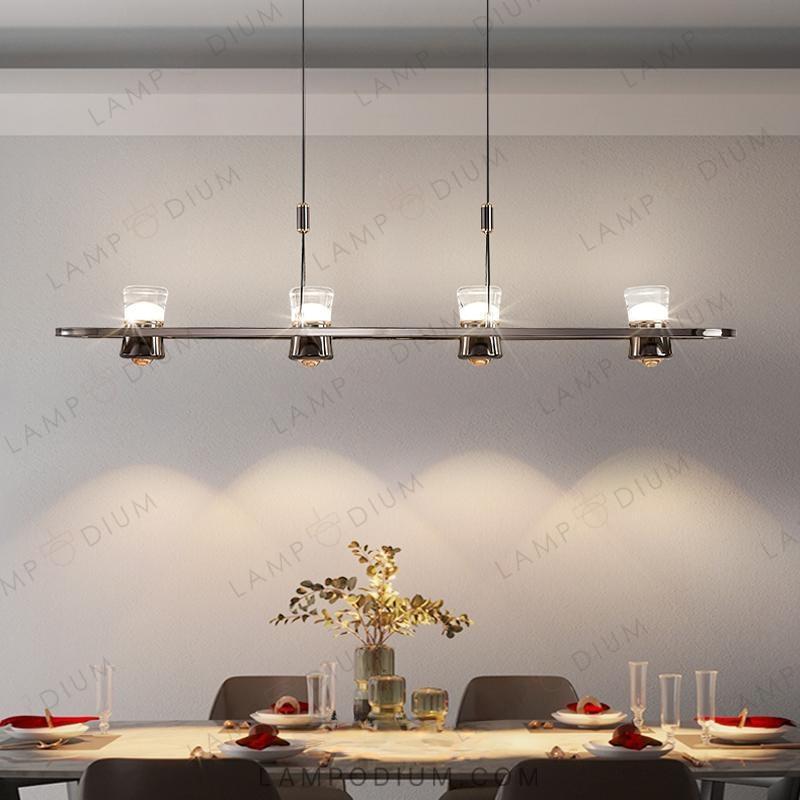 Linear, row luminaire MEDVIN LONG