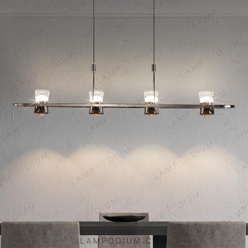 Linear, row luminaire MEDVIN LONG