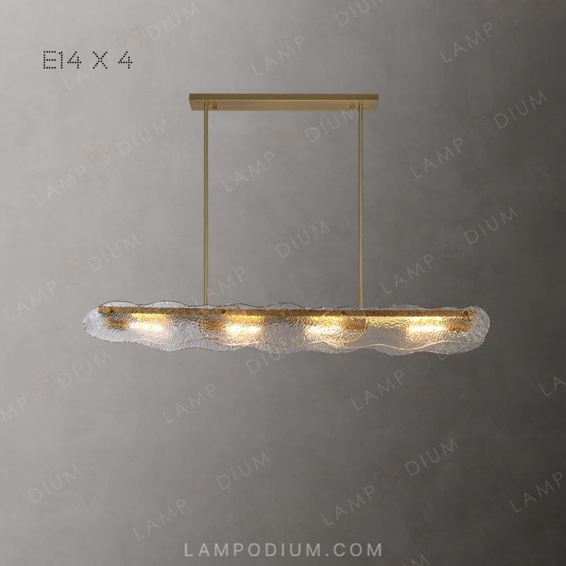 Linear, row lighting fixture MELINDA LONG