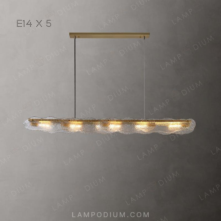 Linear, row lighting fixture MELINDA LONG