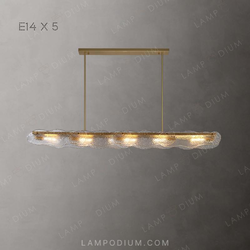 Linear, row lighting fixture MELINDA LONG