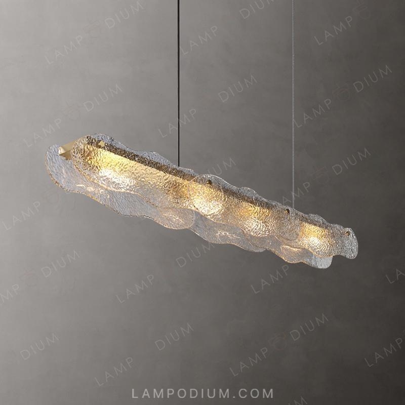 Linear, row lighting fixture MELINDA LONG