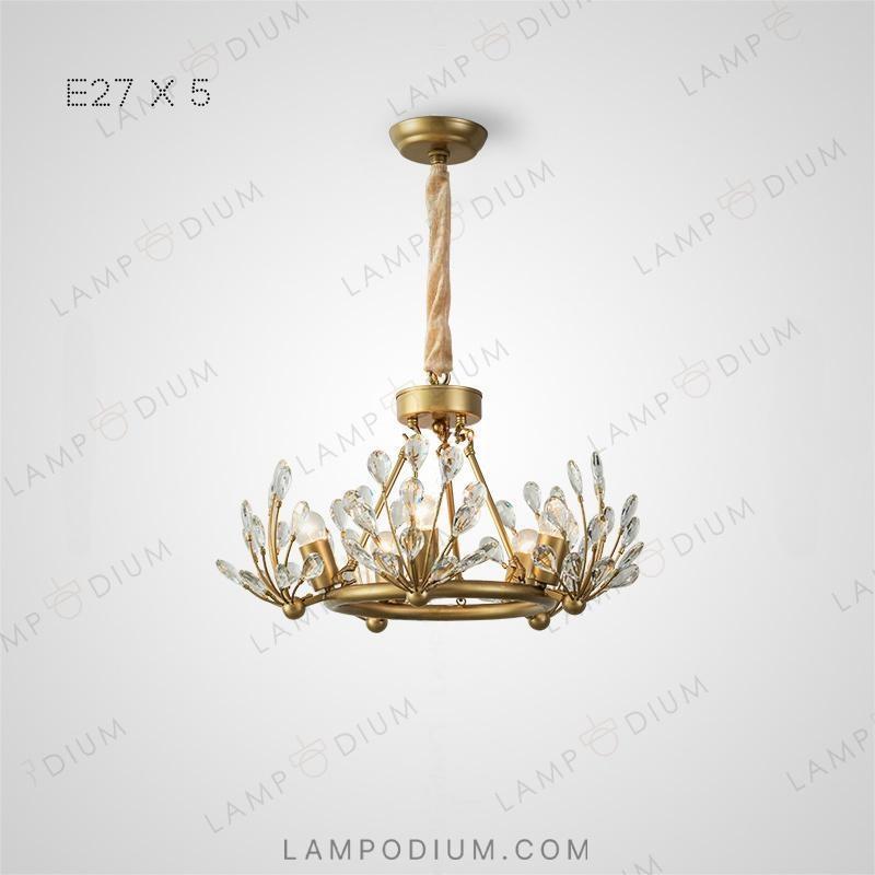 Ring chandeliers and light fixtures MELISSA