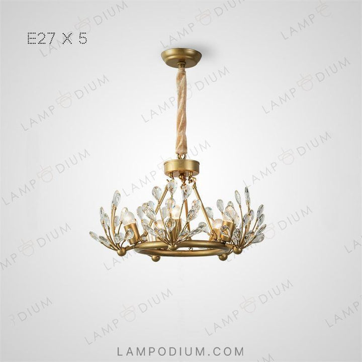 Ring chandeliers and light fixtures MELISSA