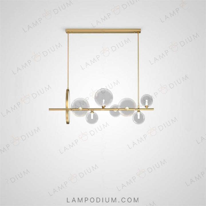 Linear, row luminaire MELODY