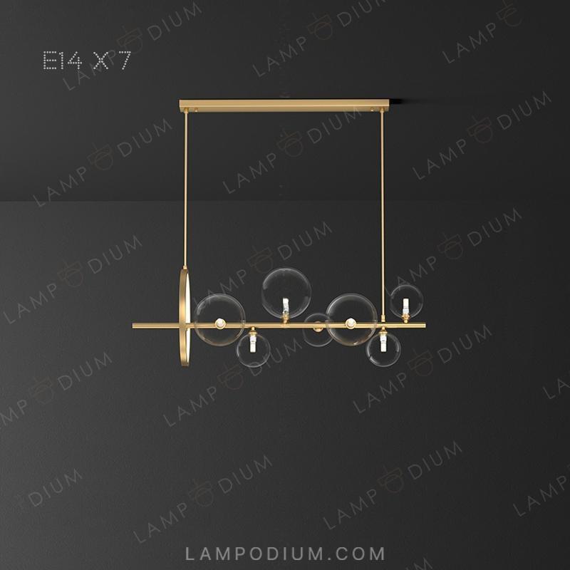 Linear, row luminaire MELODY