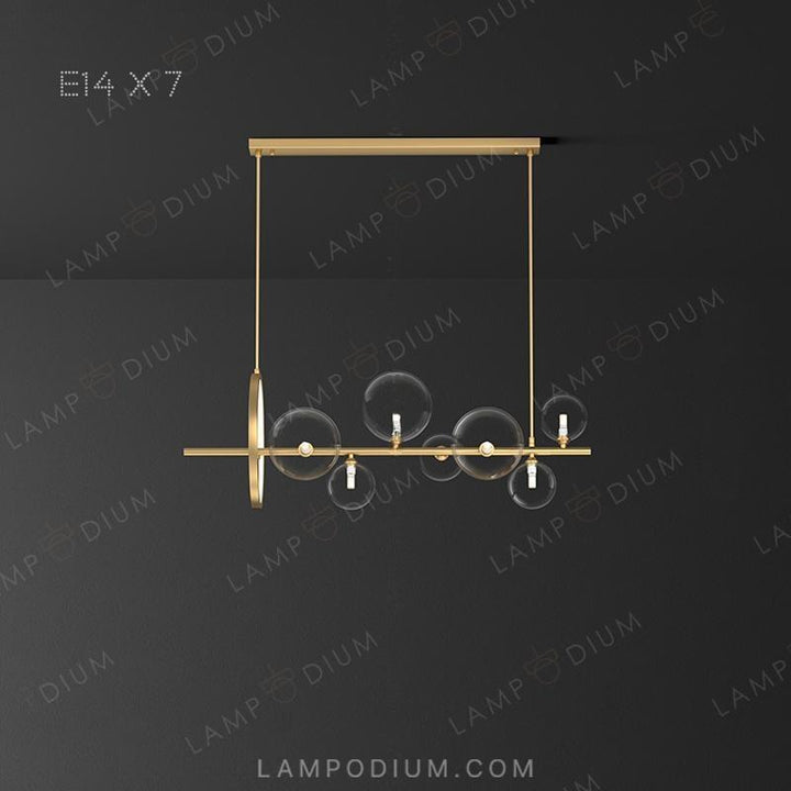 Linear, row luminaire MELODY