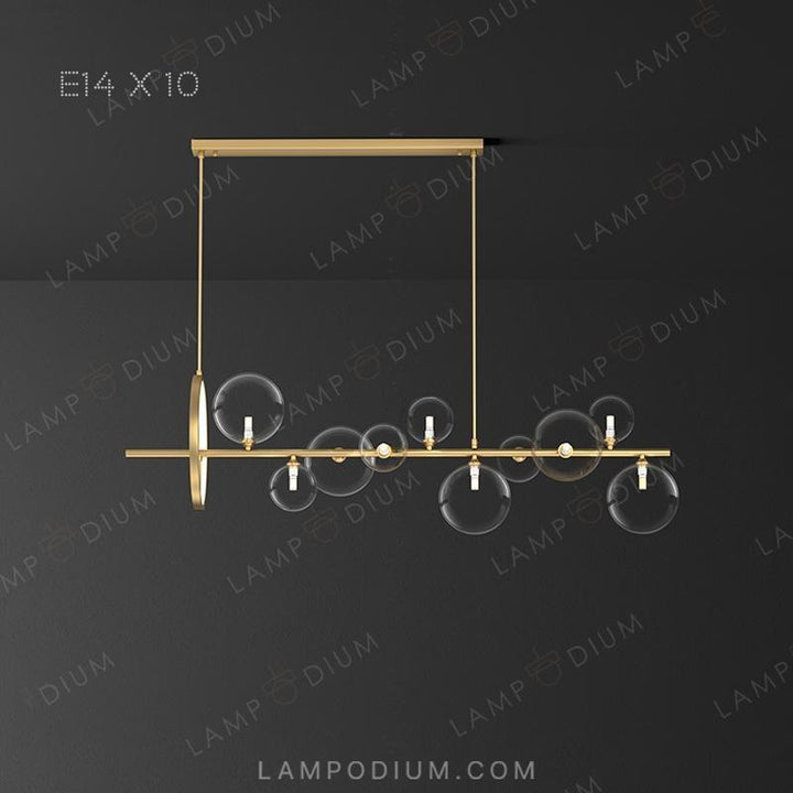 Linear, row luminaire MELODY