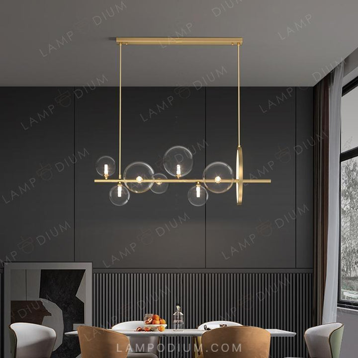 Linear, row luminaire MELODY